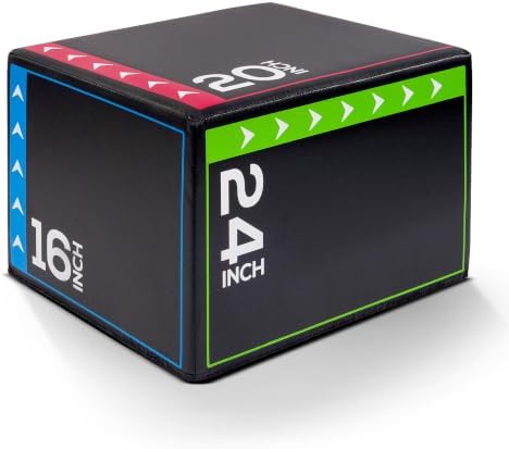 3-in-1 Rotatable Plyometric Box Jumping…